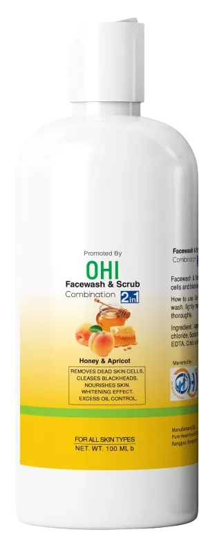 Facewash and Scrub- 100 ml